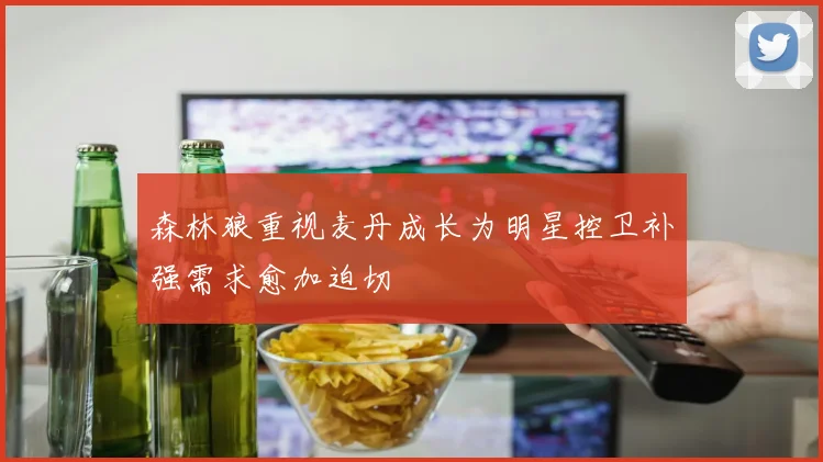 森林狼重视麦丹成长为明星控卫补强需求愈加迫切